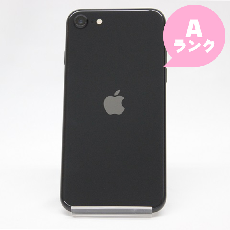 iPhone SE 64g SIMフリー　黒　black 液晶　割れスマートフォン/携帯電話